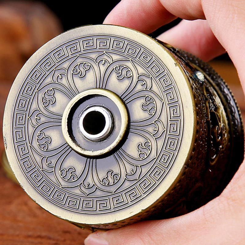 Nimara Ritual Tibetan Blessing Prayer Wheel Car Decoration