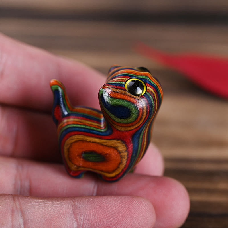 Nimara Ritual Rainbow Eucalyptus Cute Cat Animals Calm Decoration