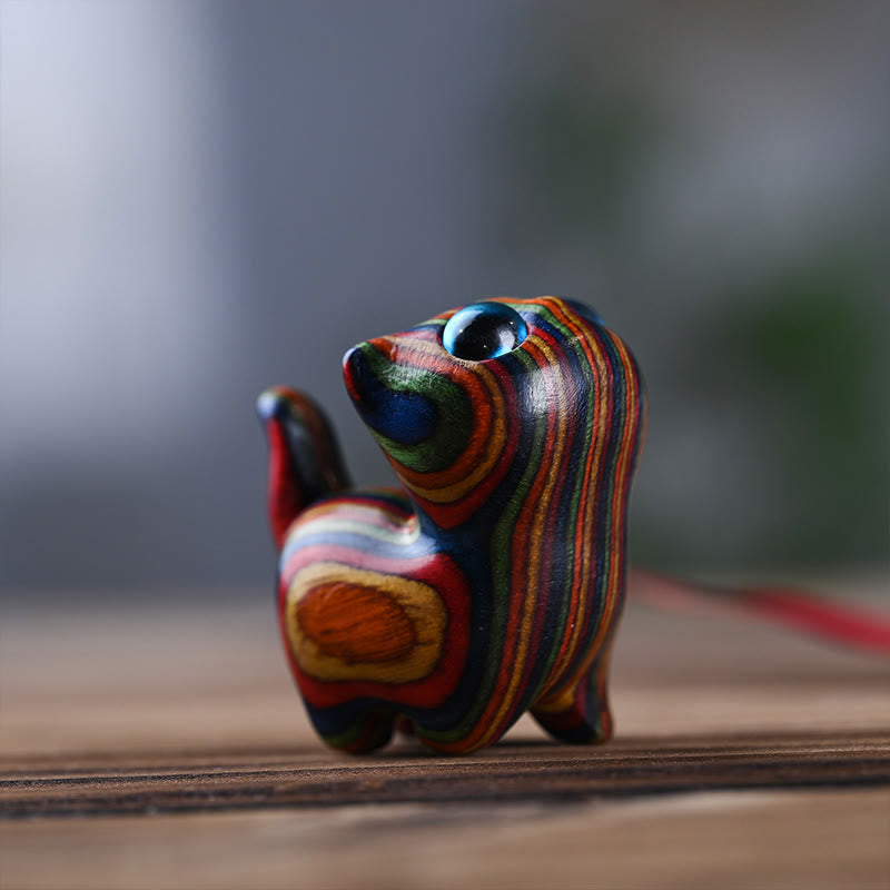 Nimara Ritual Rainbow Eucalyptus Cute Cat Animals Calm Decoration