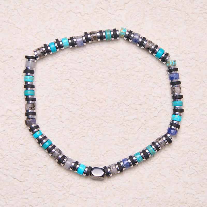 Nimara Ritual Various Stones Hematite Turquoise Emperor Stone Powerful Support Bracelet
