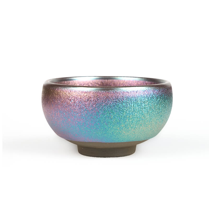 Nimara Ritual Handmade Chinese Jianzhan Koi Fish Lotus Leaf Ceramic Teacup Kung Fu Tea Cup 150ml
