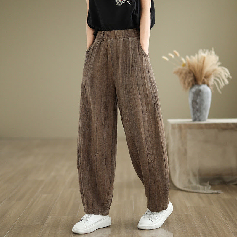 Nimara Ritual Casual Plain Women's Harem Pants With Pockets