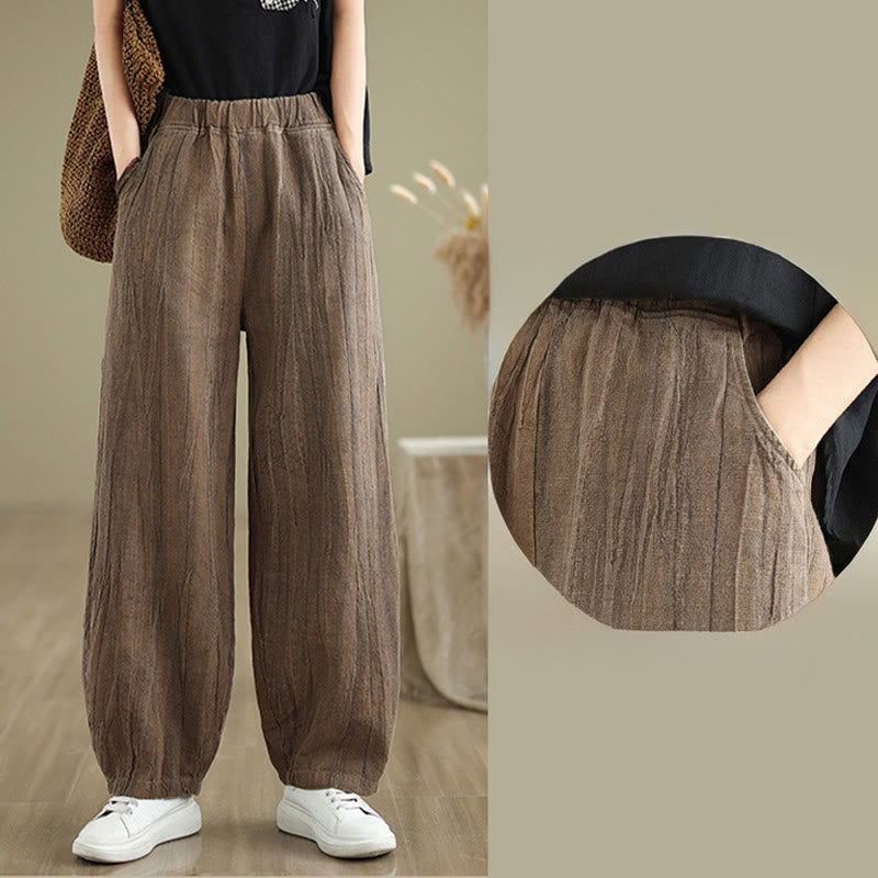 Nimara Ritual Casual Plain Women's Harem Pants With Pockets