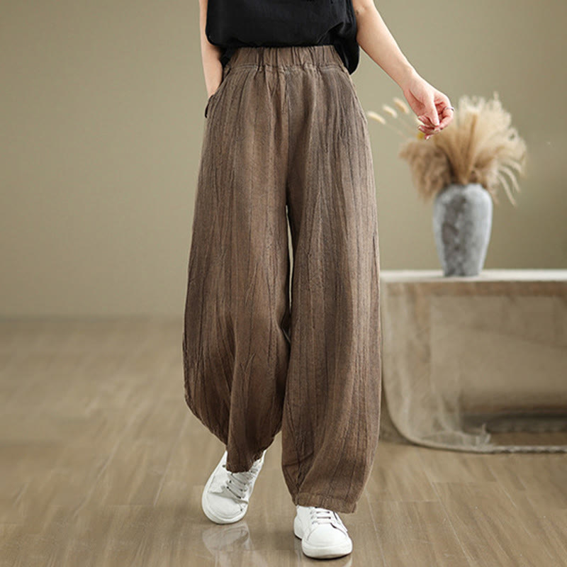 Nimara Ritual Casual Plain Women's Harem Pants With Pockets