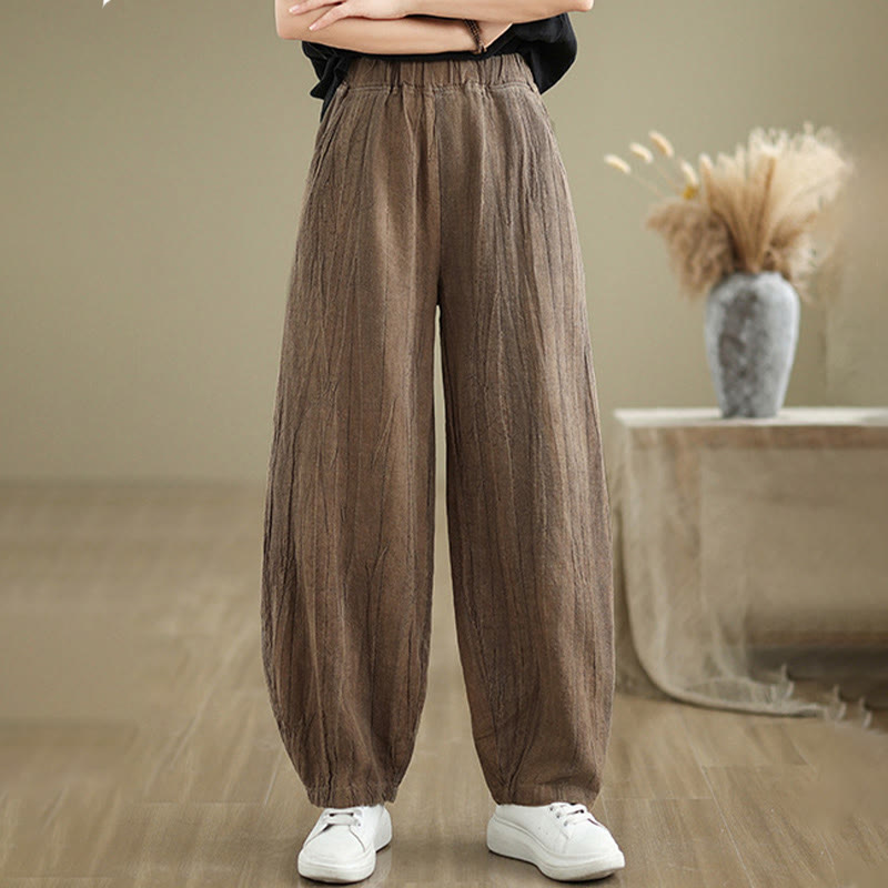 Nimara Ritual Casual Plain Women's Harem Pants With Pockets