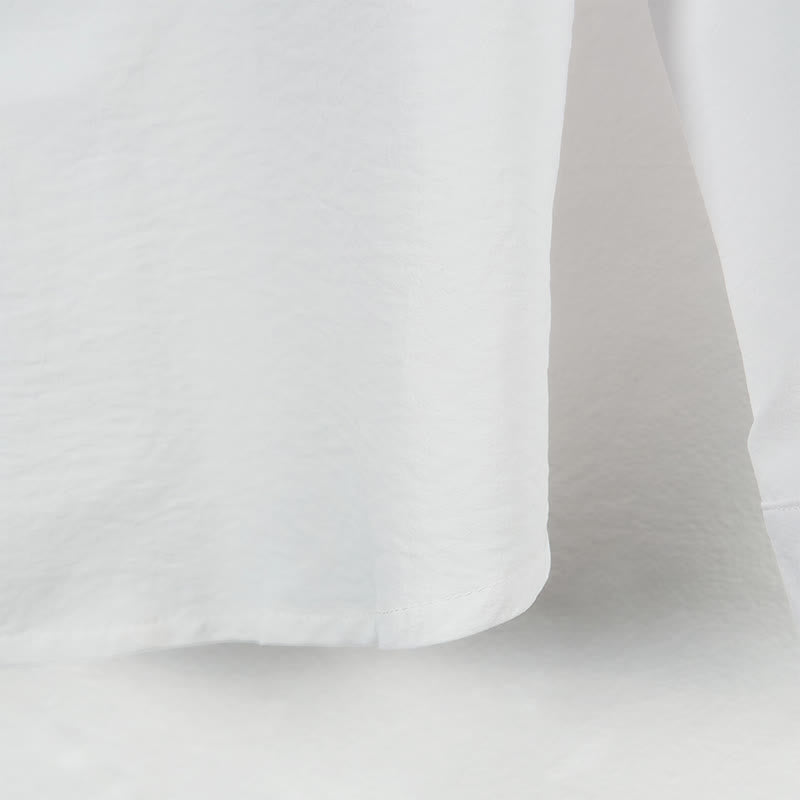 Nimara Ritual Solid Color Buttons Fall Long Sleeve Men's Shirt