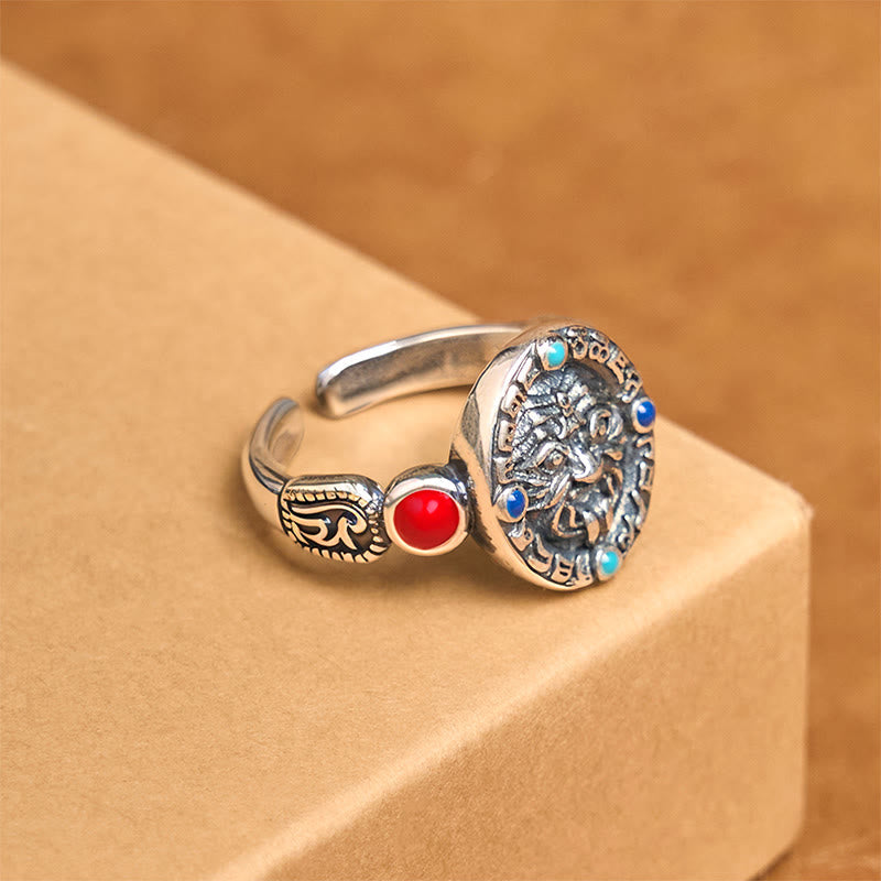 Nimara Ritual Zakiram Copper Adjustable Wealth Open Ring