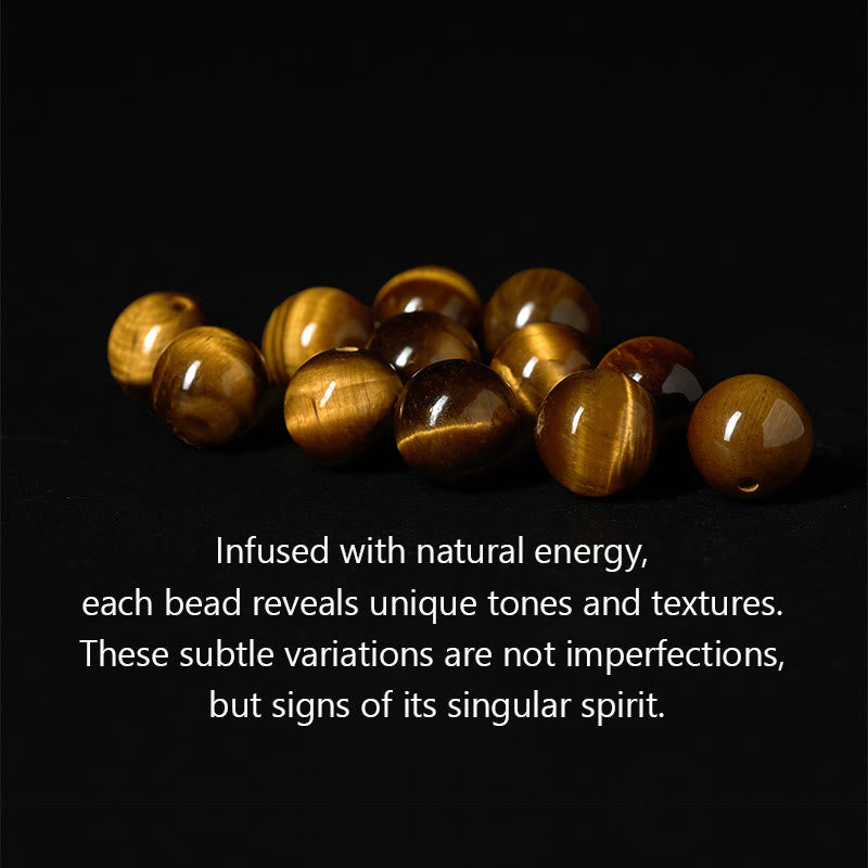 Nimara Ritual Natural Grey Jasper Kambamba Jasper Tiger Eye Om Mani Padme Hum Protection Bracelet
