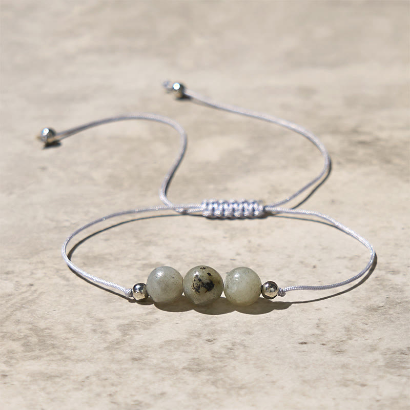 Nimara Ritual Natural Labradorite Bead Rope Healing Bracelet