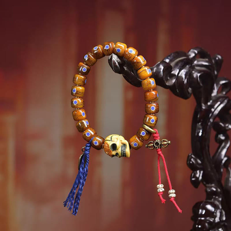 Nimara Ritual Tibetan Bone Beads The Lord Of The Corpse Forest Keep Away Evil Spirits Bracelet