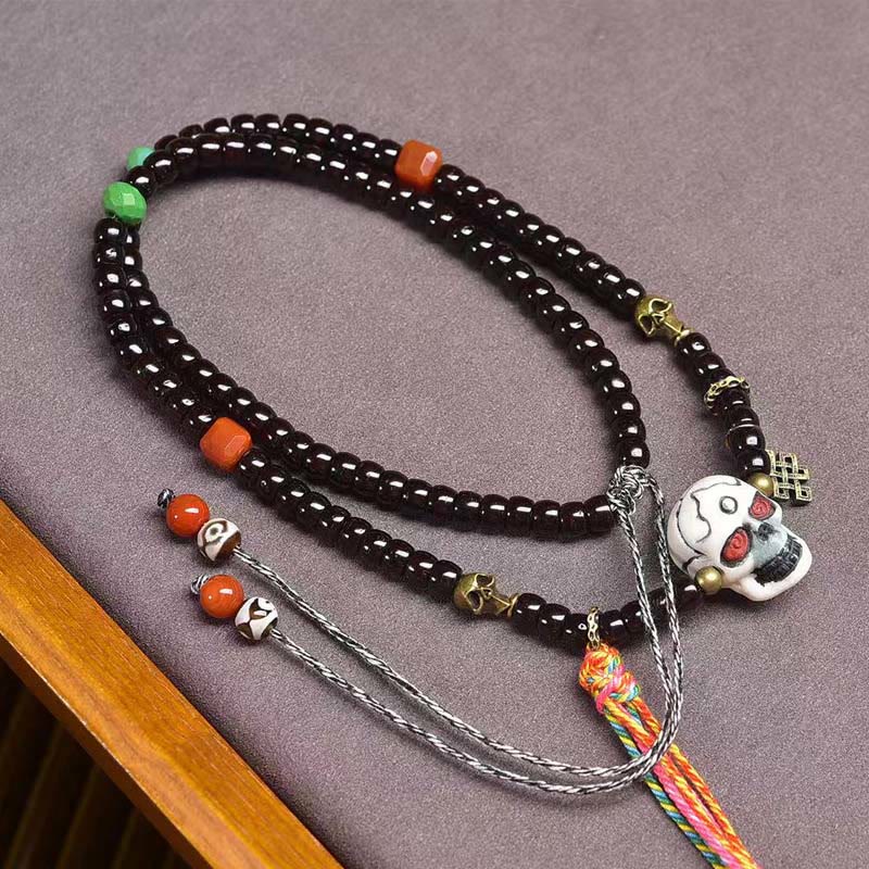 Nimara Ritual Tibet Coconut Shell The Lord of the Corpse Forest Positive Bracelet