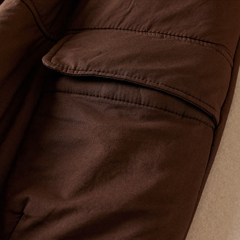 Nimara Ritual Plain Women's Harem Thick Pants With Pockets