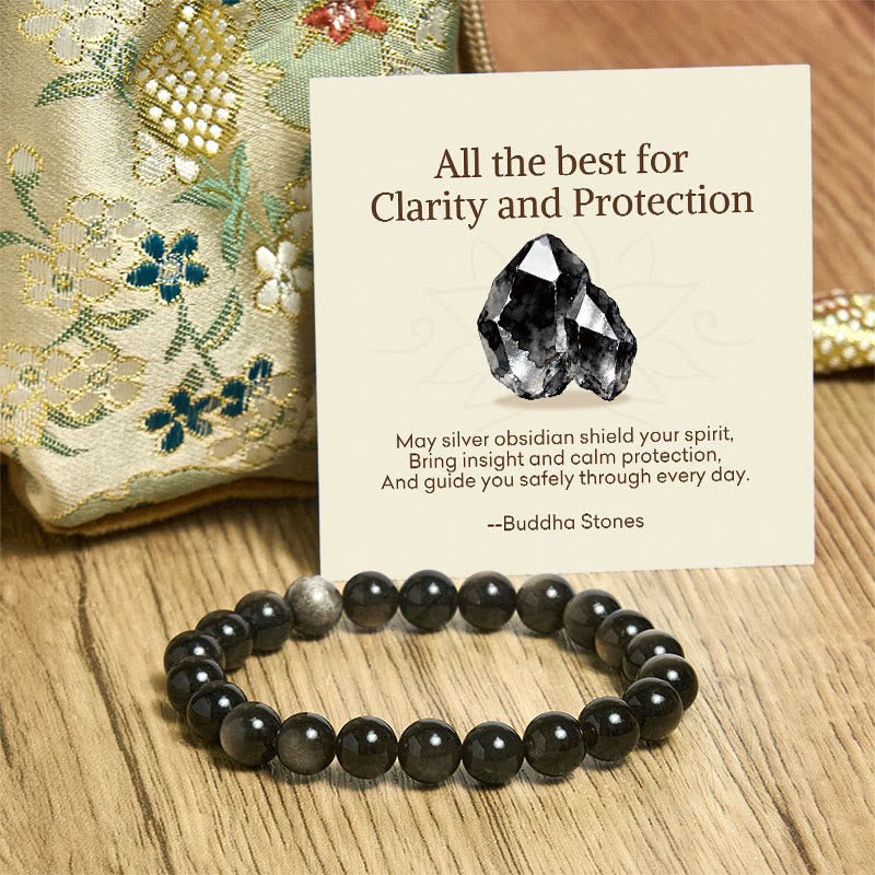 Nimara Ritual "All the Best for Love and Harmony" Stone Quartz Bracelet Includes Gift Message Card