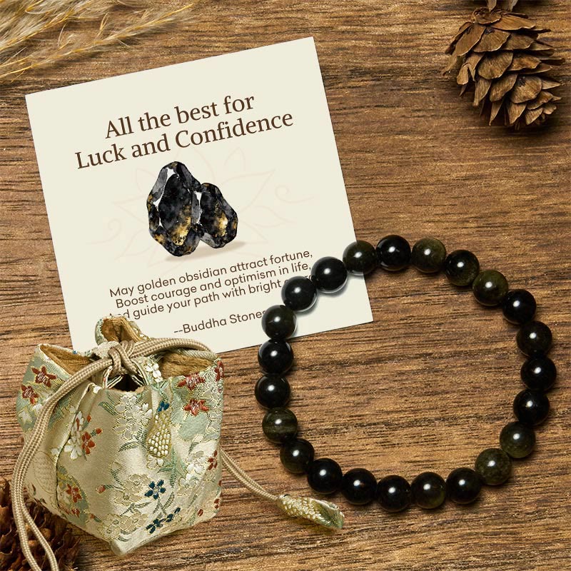 Nimara Ritual "All the Best for Love and Harmony" Stone Quartz Bracelet Includes Gift Message Card