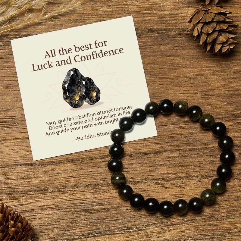Nimara Ritual "All the Best for Love and Harmony" Stone Quartz Bracelet Includes Gift Message Card