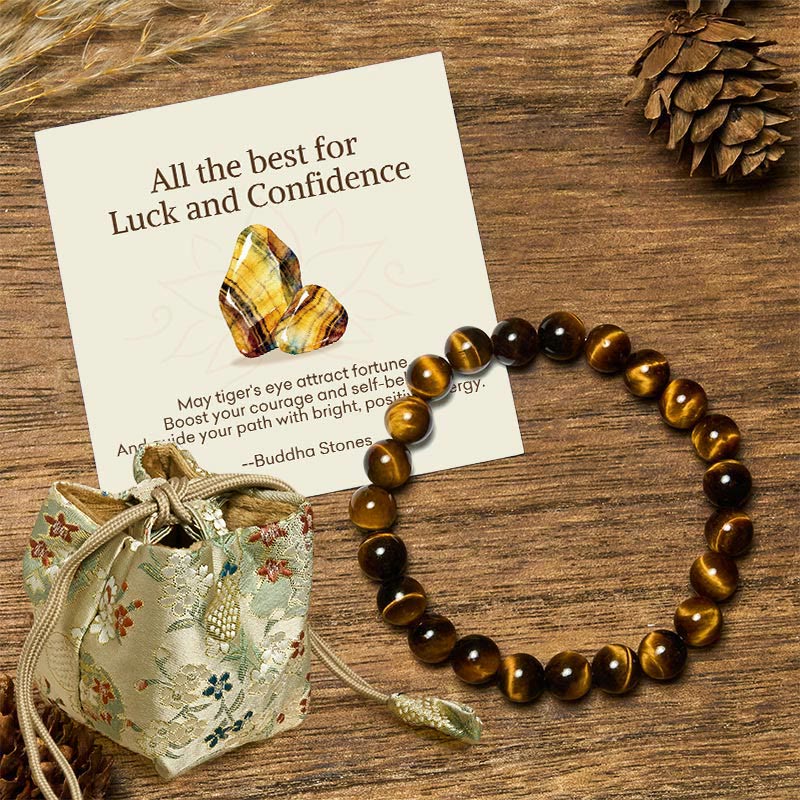 Nimara Ritual "All the Best for Love and Harmony" Stone Quartz Bracelet Includes Gift Message Card