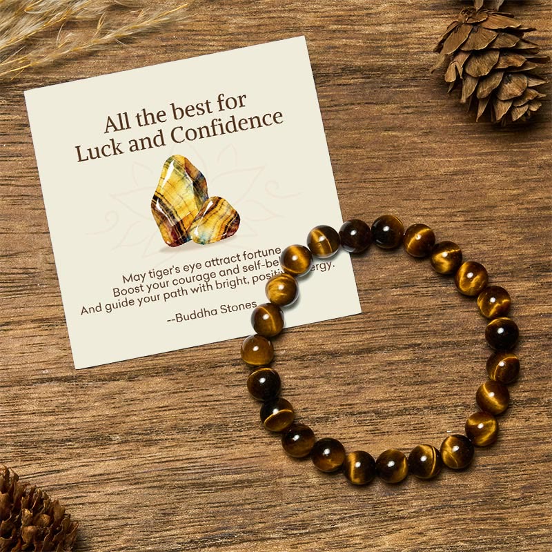 Nimara Ritual "All the Best for Love and Harmony" Stone Quartz Bracelet Includes Gift Message Card
