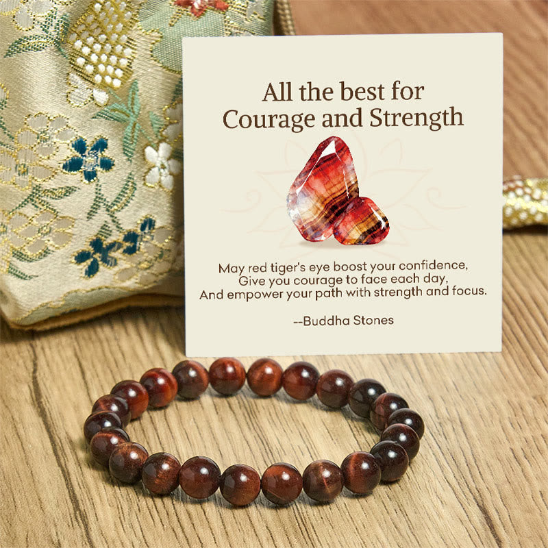 Nimara Ritual "All the Best for Love and Harmony" Stone Quartz Bracelet Includes Gift Message Card