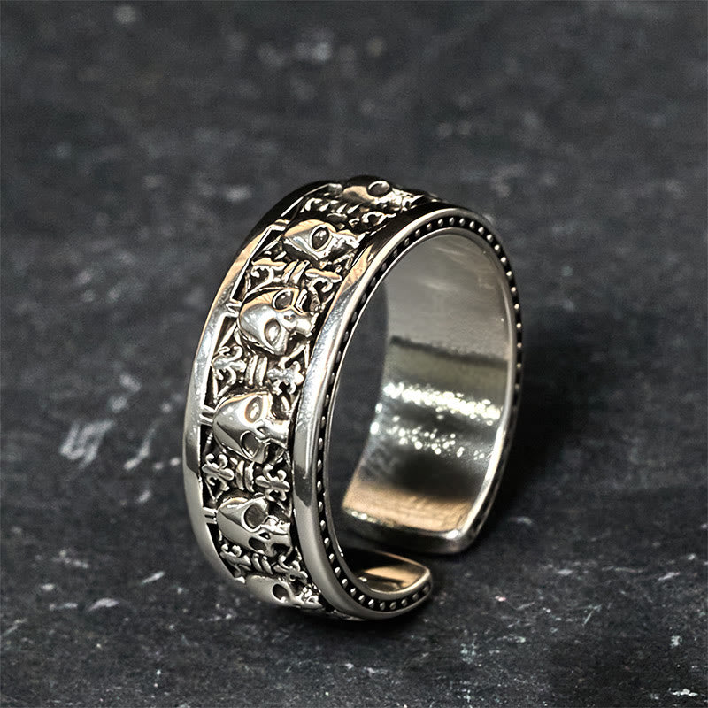 Nimara Ritual The Lord Of The Corpse Forest Copper Skull New Beginning Ring