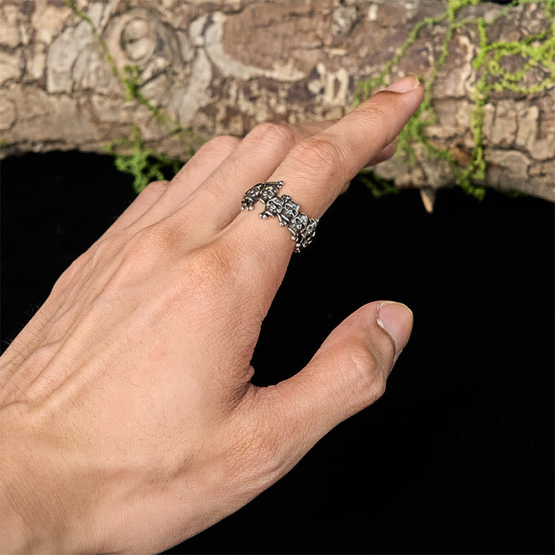 Nimara Ritual Copper Skull Bone The Lord Of The Corpse Forest Keep Away Evil Spirits Ring