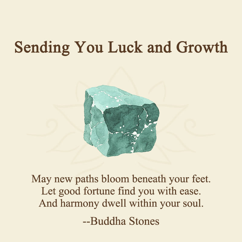 Nimara Ritual "Sending You Luck and Growth" Cat Green Aventurine Necklace Includes Gift Message Card