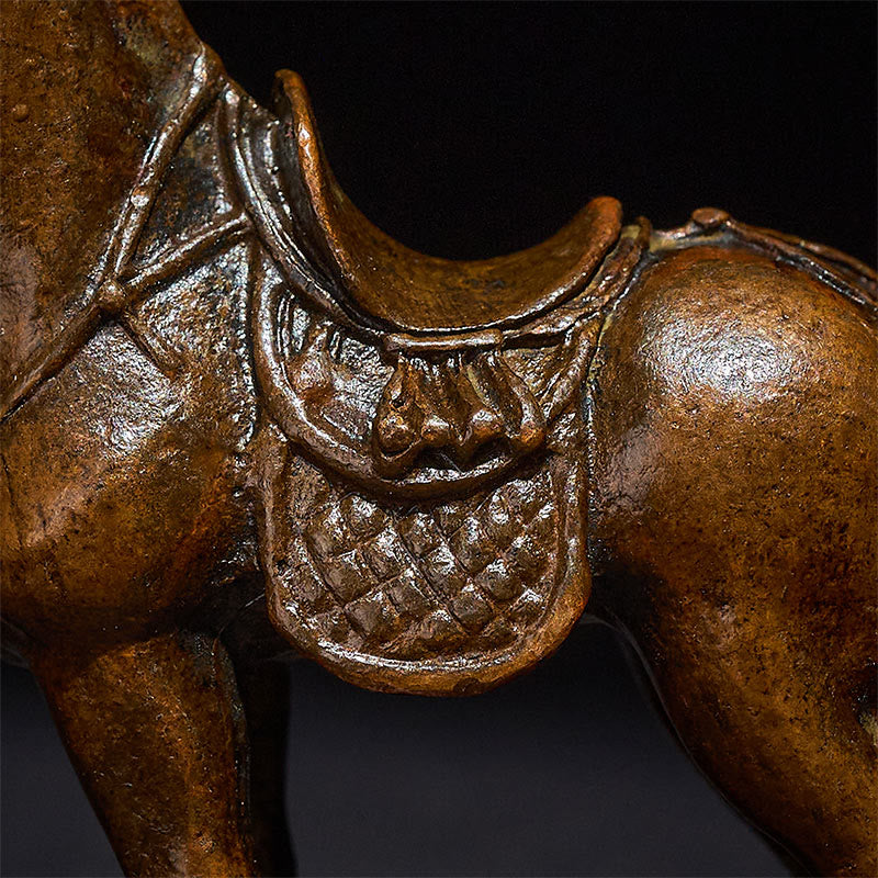 Nimara Ritual Ancient Year of the Horse Alloy Home Decoration 7.5*2.6*7 cm