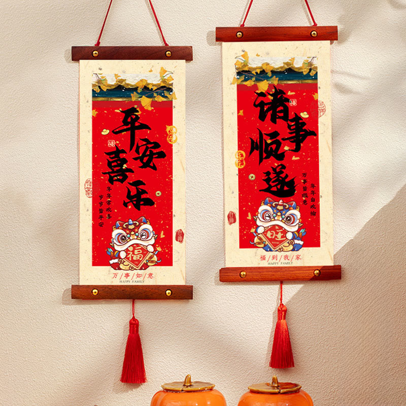 Nimara Ritual Year of the Horse Chinese New Year Spring Festival Good Fortune Hanging Decoration