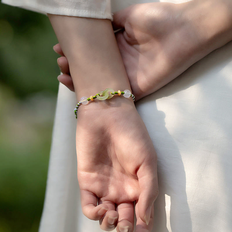 Nimara Ritual Braided Rope Peace Buckle Love Calm Bracelet