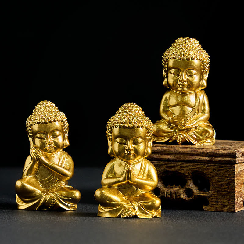Nimara Ritual Tathagata Buddha Statue Refrigerator Fridge Magnet Home Decoration