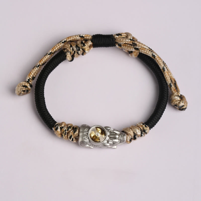 Nimara Ritual Pi Xiu Wealth Luck Hand-woven Rope Bracelet