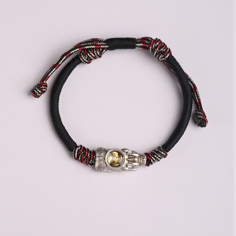Nimara Ritual Pi Xiu Wealth Luck Hand-woven Rope Bracelet