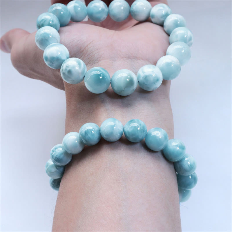 Nimara Ritual Natural Larimar Wisdom Confidence Bracelet