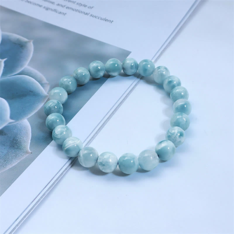 Nimara Ritual Natural Larimar Wisdom Confidence Bracelet