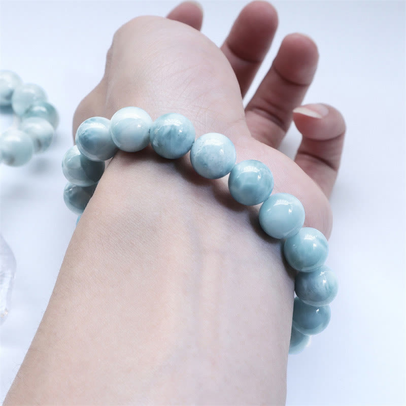 Nimara Ritual Natural Larimar Wisdom Confidence Bracelet