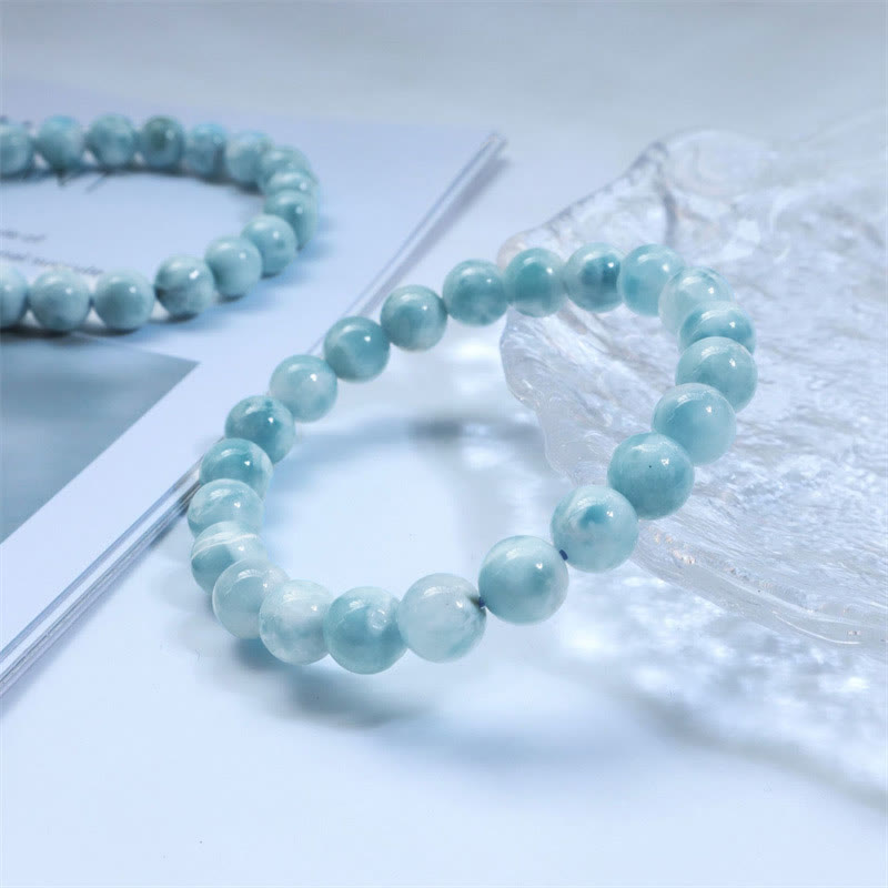 Nimara Ritual Natural Larimar Wisdom Confidence Bracelet