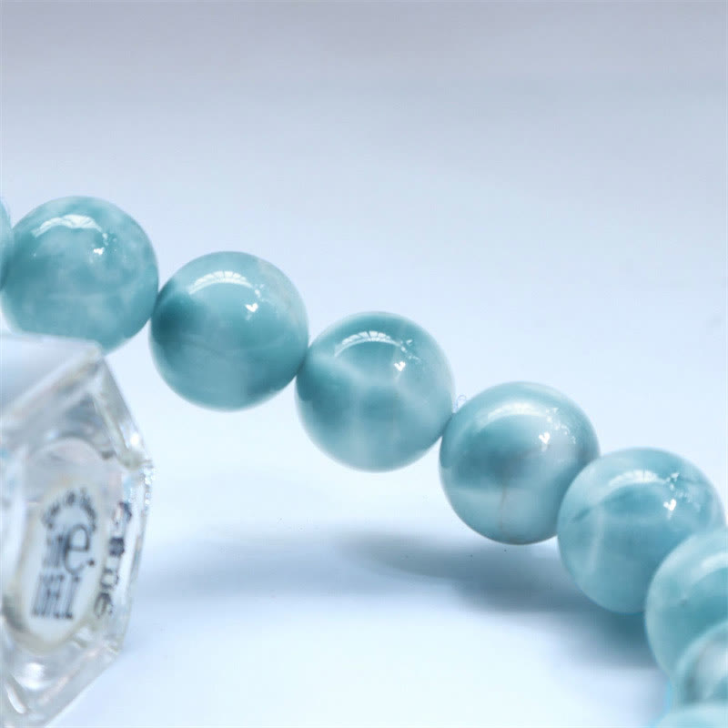 Nimara Ritual Natural Larimar Wisdom Confidence Bracelet