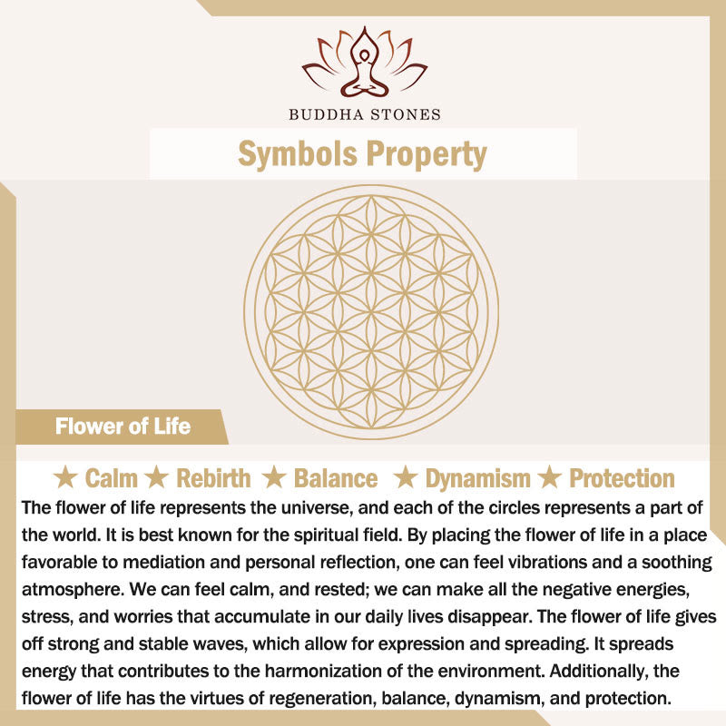Nimara Ritual Flower of Life Carving Design Authentic Shungite Stone Protection Necklace Pendant