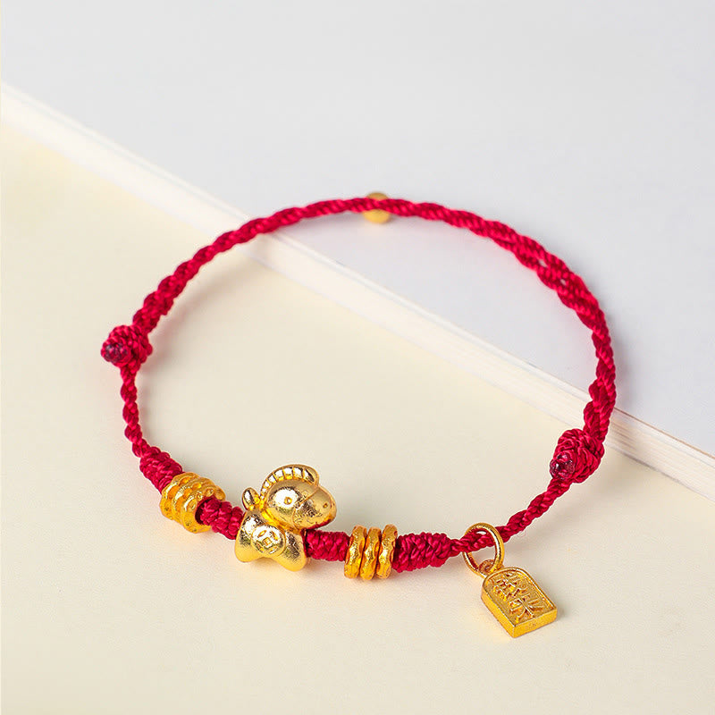 Nimara Ritual Year Of The Horse Success Strength Braided String Adjustable Bracelet
