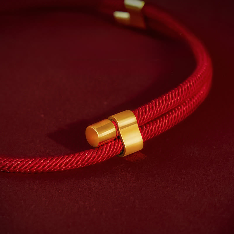 Nimara Ritual Red String Bead Protection Adjustable Cats Small Dogs Pet Collar