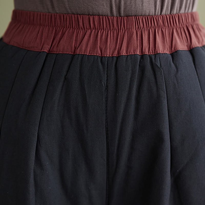 Nimara Ritual Casual Plain Women's Wide Leg Pants With Pockets