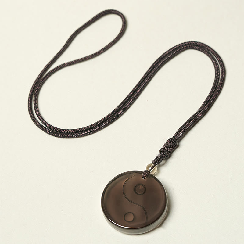 Balance YinYang Fengshui Releasing Negativity Necklace Pendant