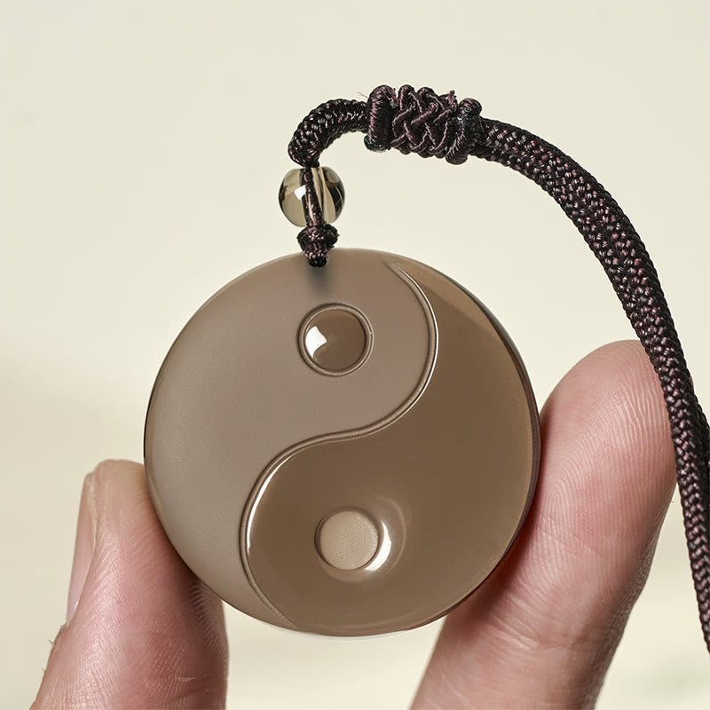 Balance YinYang Fengshui Releasing Negativity Necklace Pendant