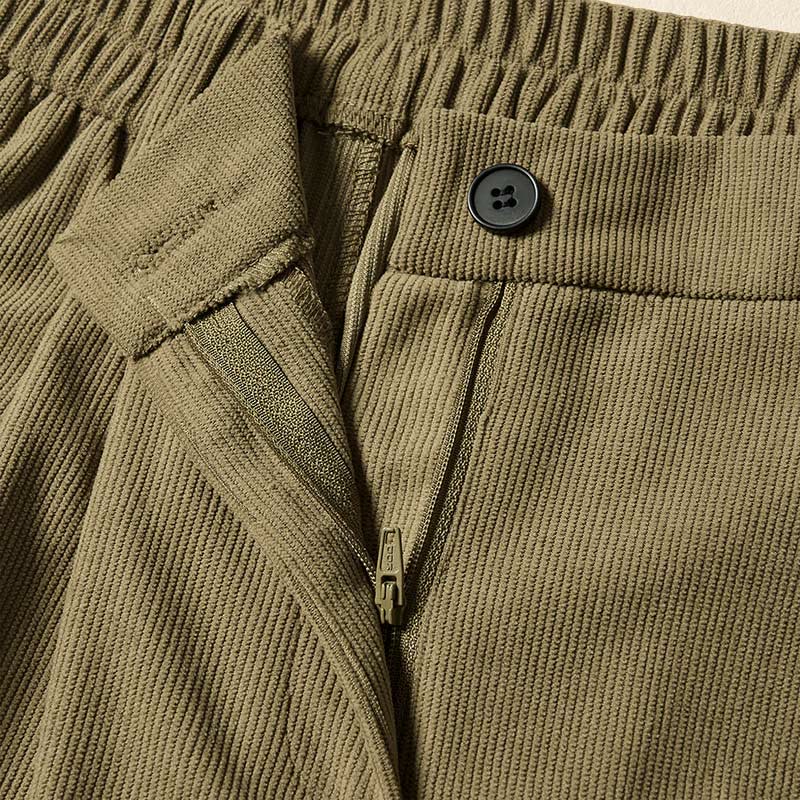Nimara Ritual Commute Fall Corduroy Women's Harem High Waist Pants With Pockets