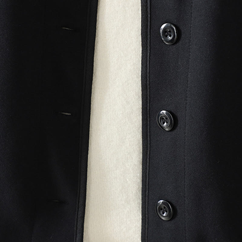 Nimara Ritual Simple Plain V-Neck Buttons Down Design Women's Cotton Long Sleeve Jacket
