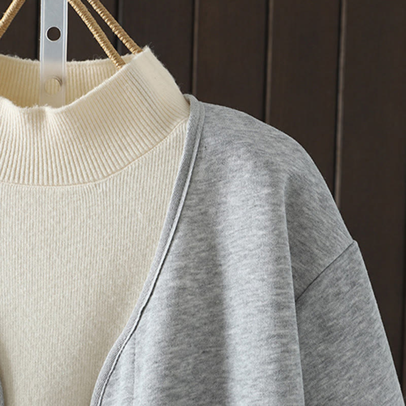 Nimara Ritual Simple Plain V-Neck Buttons Down Design Women's Cotton Long Sleeve Jacket