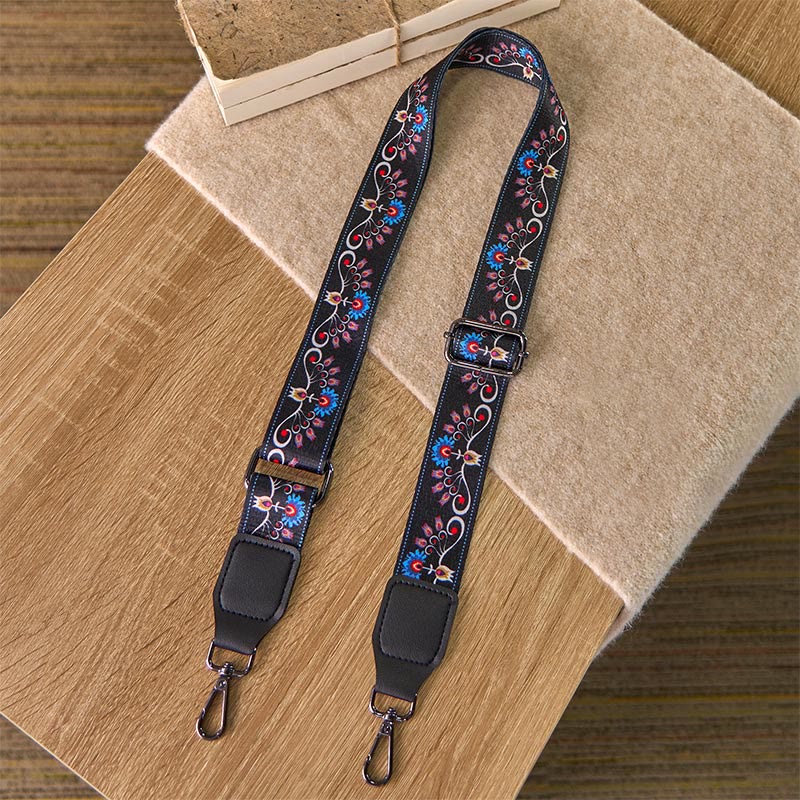 Nimara Ritual Bohemian Morning Glory Flower Adjustable Handbags Crossbody Shoulder Bag Straps Replacement