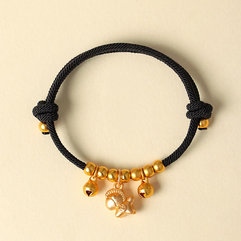 Nimara Ritual Year Of The Horse Multiple Horse Styles Rope Luck Strength Adjustable Bracelet