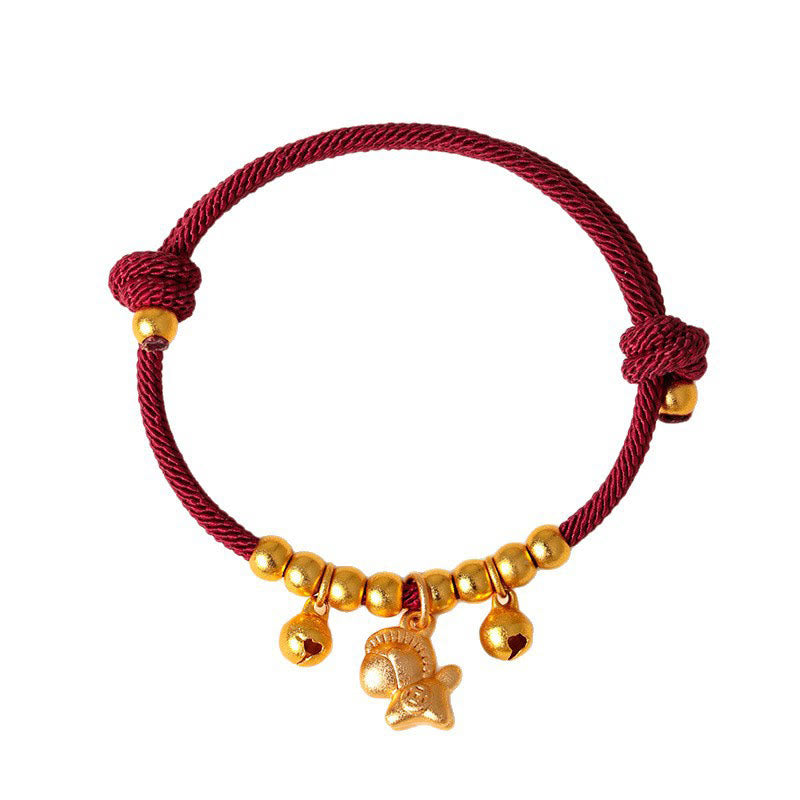 Nimara Ritual Year Of The Horse Multiple Horse Styles Rope Luck Strength Adjustable Bracelet