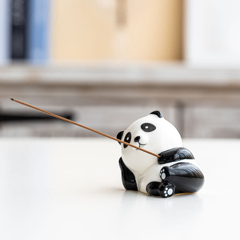 Nimara Ritual Panda Shape Home Decoration Incense Burner