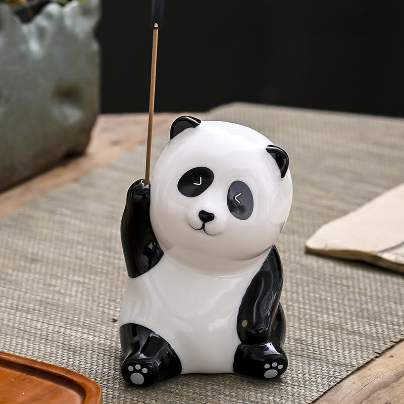 Nimara Ritual Panda Shape Home Decoration Incense Burner